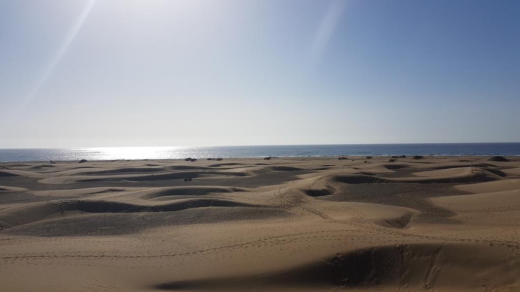 Huella Canaria Complejo Las Olas Playa del Inglés Exterior foto
