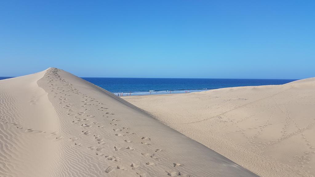 Huella Canaria Complejo Las Olas Playa del Inglés Exterior foto